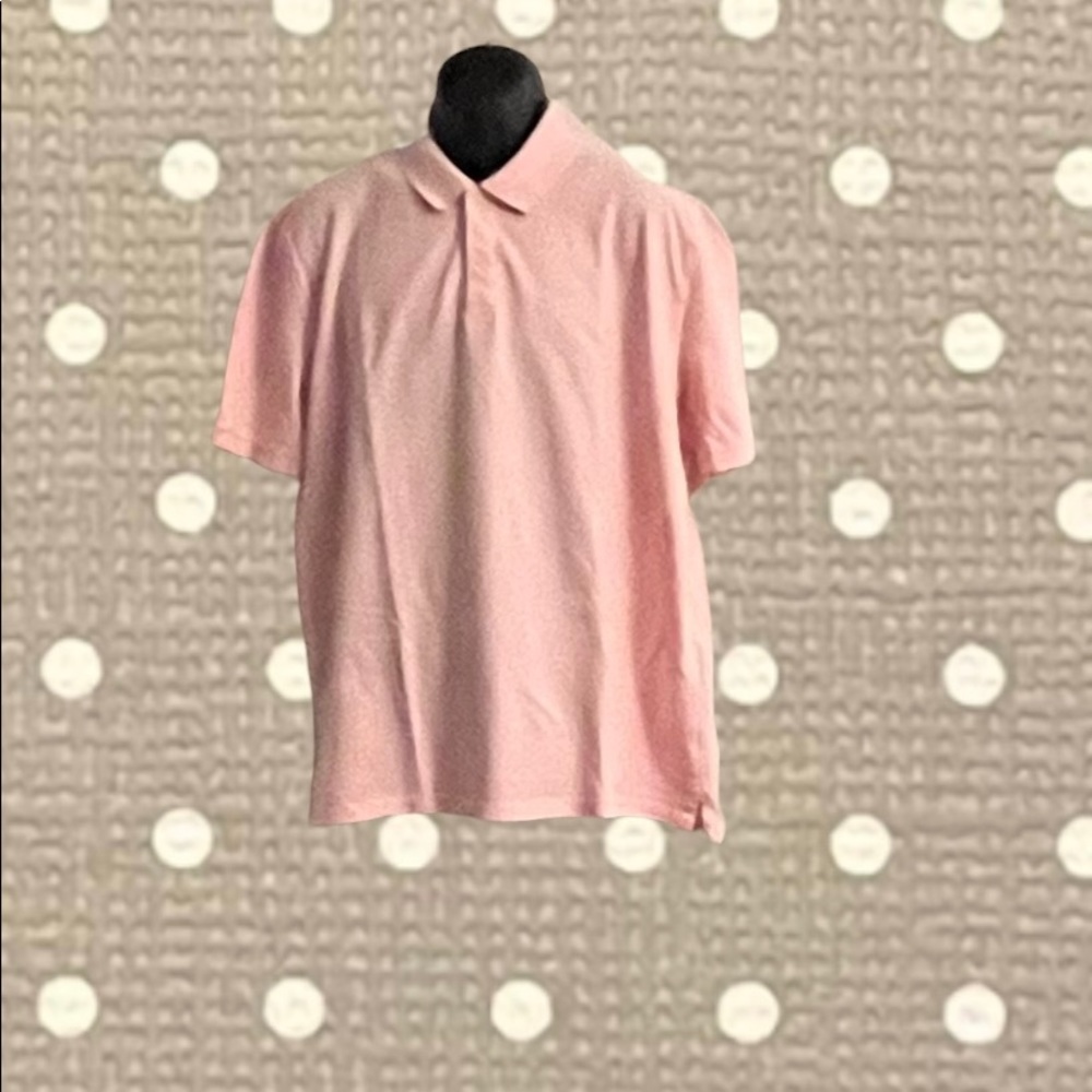 St. John’s Bay Mens XL pink short sleeve collared shirt